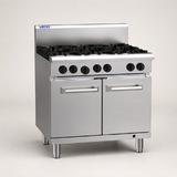 Burners Cooktop with Oven