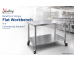 Flat Workbench for Commercial Kitchens | Leading Catering Equipment Australia