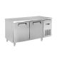 2NDs: Two Large Door Stainless Steel Workbench Freezer - LDWB180F 