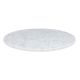 BLH-R70WM Round 700 Laminate Table Top - White Marble Type