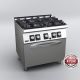 Fagor Freestanding Natural Gas 4 Burners Gas Cooktop with Gas Oven 800mm Width - C-G741H