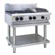 LUUS CS-4B3C Professional Series 4 Burners Cooktop + 300mm Chargrill & Shelf