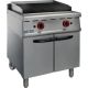 Natural Gas Char Grill on Cabinet