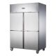 Stainless Steel Four Door Upright Freezer - LD1200BTM
