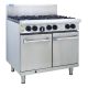 Luus RS-4B3C Professional Series 4 Burners + 300mm Chargrill & Oven