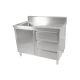 SC-6-1200L-H CABINET WITH LEFT SINK