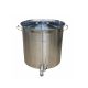 SS stockpot with valve 550×550*1.2mm triple base 3.0mm 392096