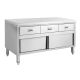 SKTD-1200 Kitchen Tidy Cabinet Work Bench with Doors & 3 Drawers
