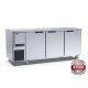Stainless Steel Triple Door Workbench Freezer - TS1800BT-3D