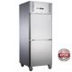 FED-X Two Door Upright Fridge Stainless Steel - 650L XURC650S1V