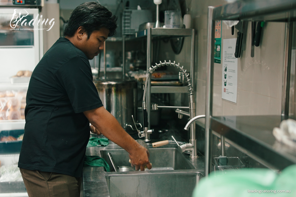 Benefits of Installing a Pre-Rinse Unit with Riser in a Commercial Kitchen